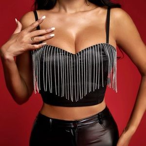 Brand New Fringe Shein Corset Top!